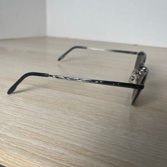 Vintage Serengeti 5653C Sunglasses Silver Metal Japan - Picture 10 of 10